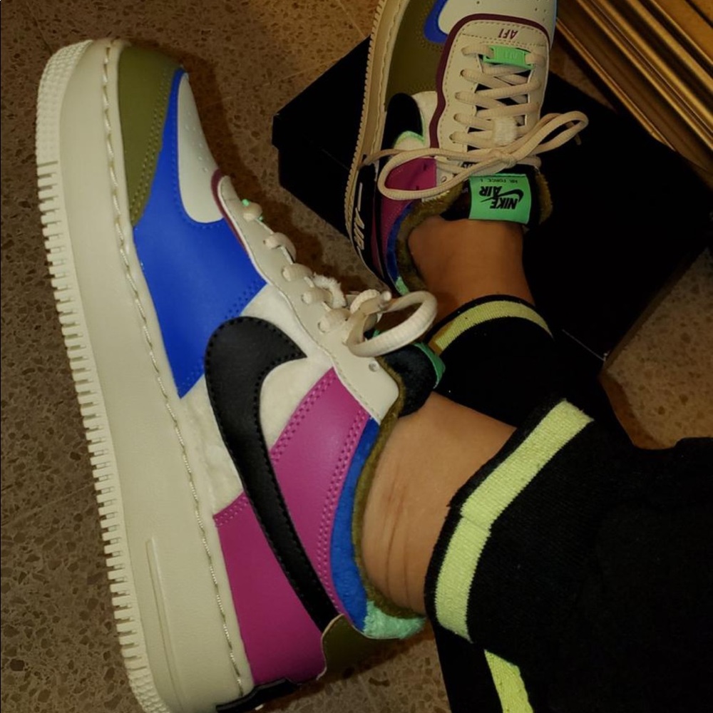 Nike Air Force 1 Shadow SE Cactus Flower/Fossil/Olive